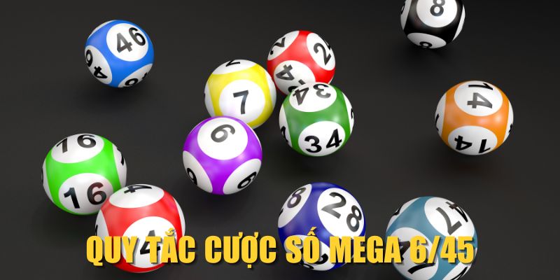 Quy tắc cược số Mega 6/45